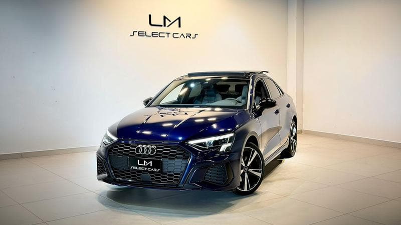 Audi A3 Sedan 2022/2023 — foto de estúdio LM